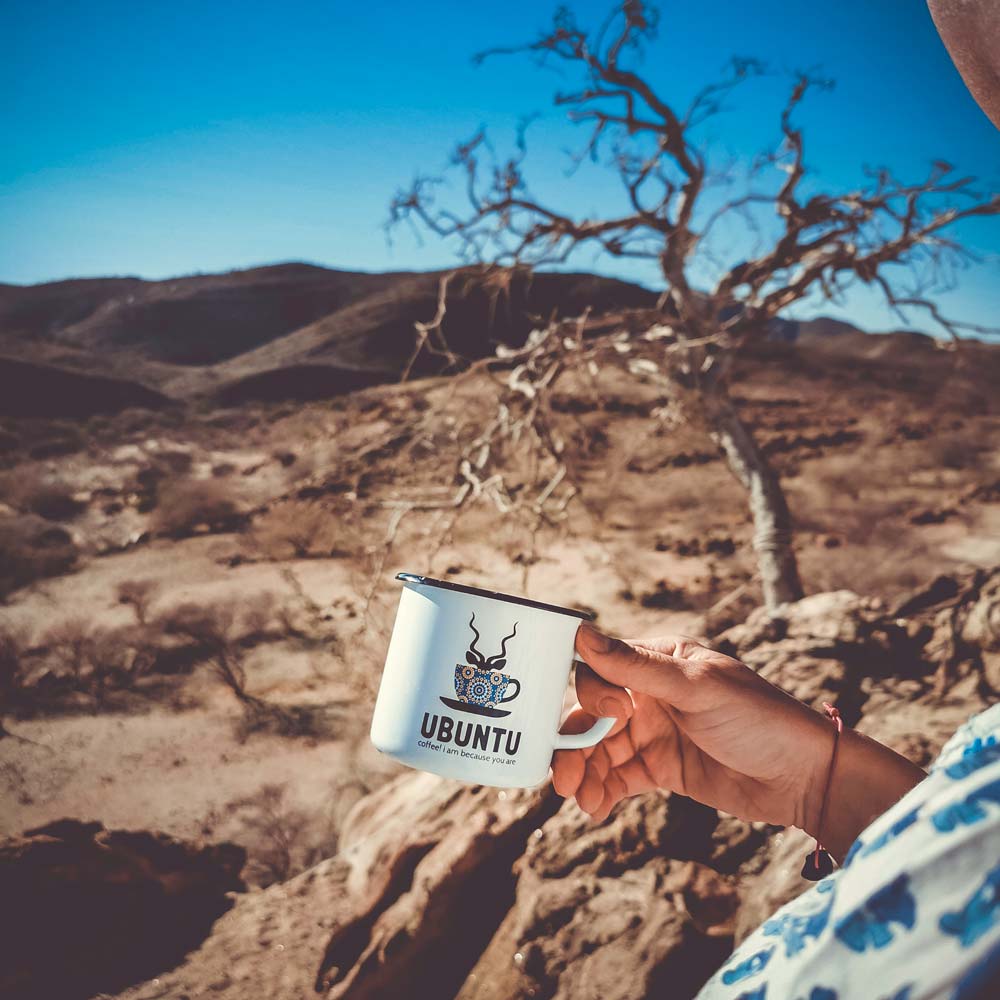 Travelling Ubuntu Koppie Erongo With Dead Tree Namibia