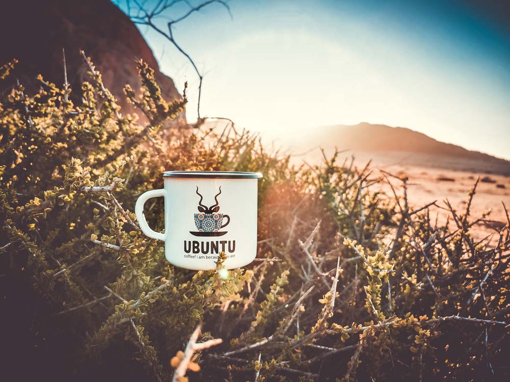 Travelling Ubuntu Koppie Sunset At Brandberg Namibia