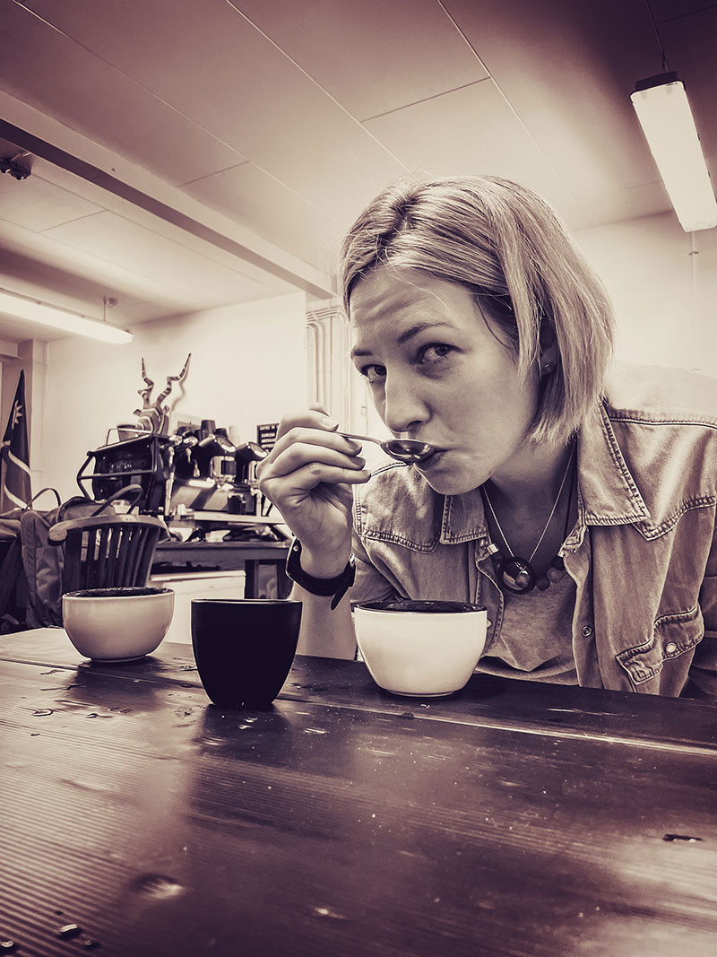 Ubuntu Coffee Caryn Coffee Tasting At The Roastery