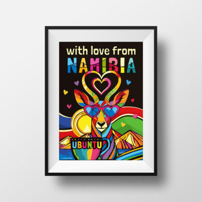 Ubuntu Coffee Poster with love from Namibia